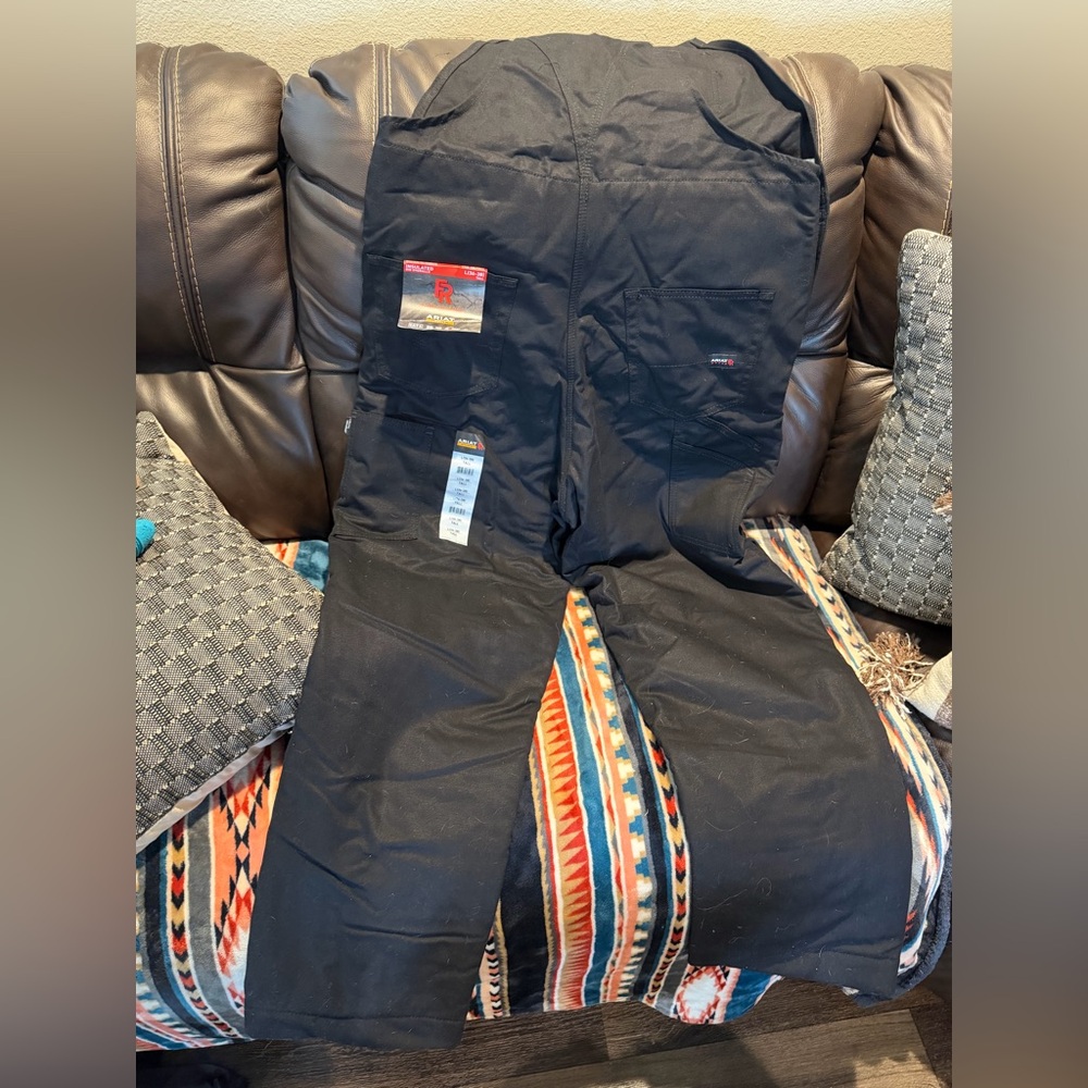 Ariat Flame-Resistant Black Bib Overalls